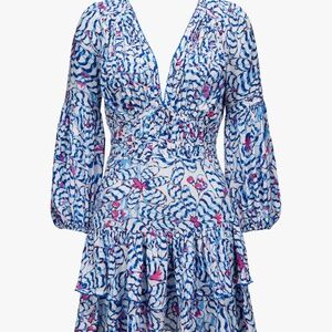 Poupette St. Barth Chiara dress cover up long sleeve